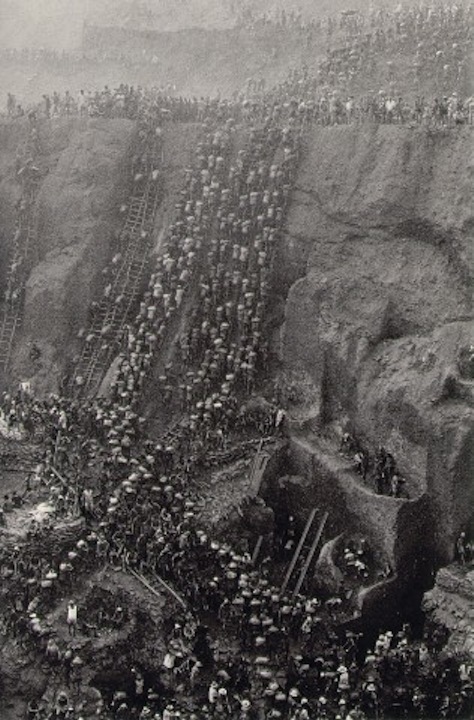 Workers in Gold Mine
