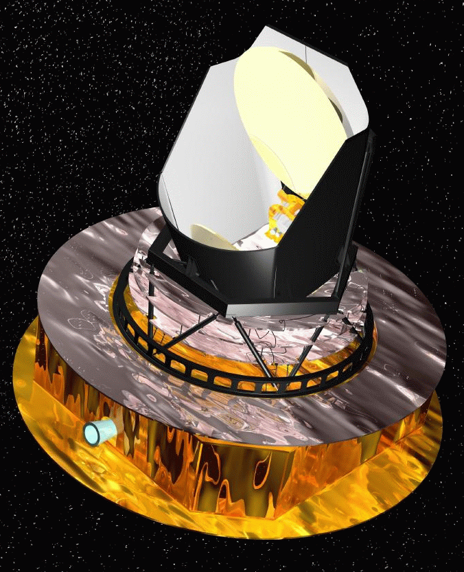 Another view of this Space Telescope
