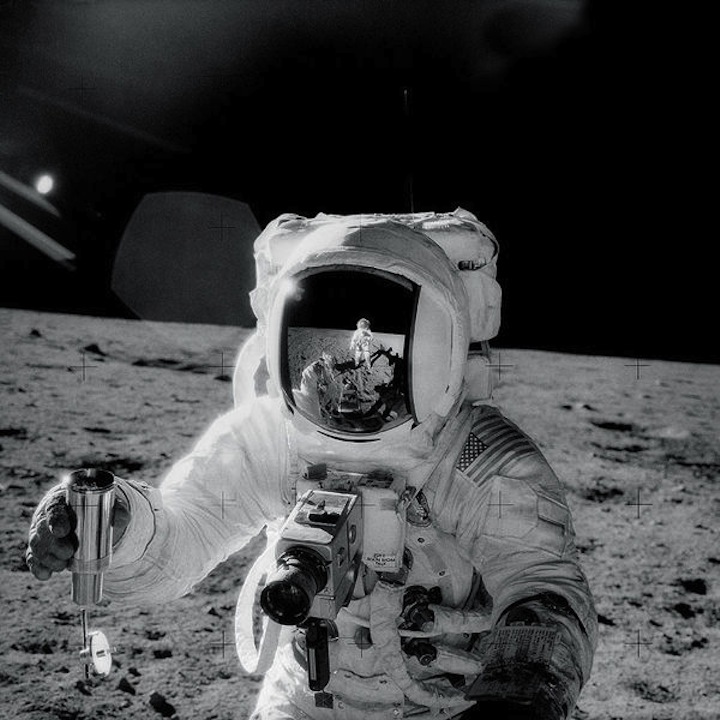 Commander Bean on the Lunar Surface